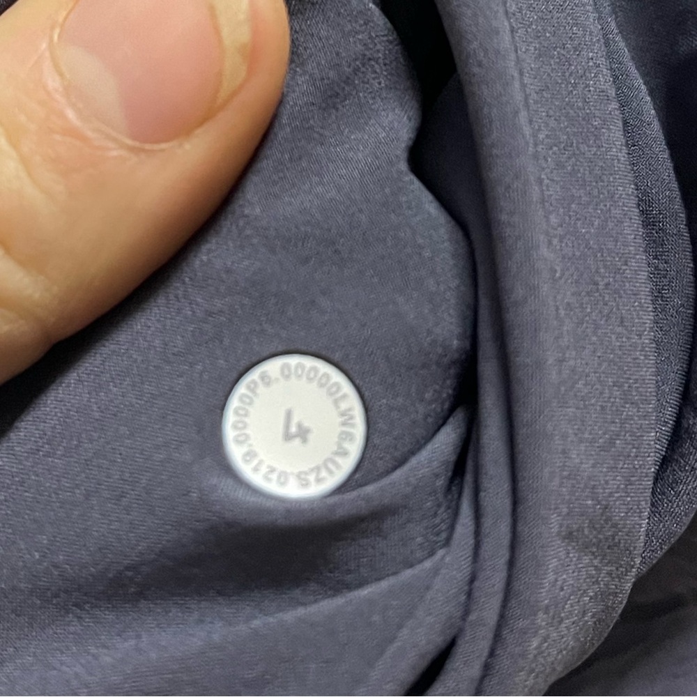 Lululemon Can You Feel The Pleat Crop in Moonwalk - Picture 15 of 15